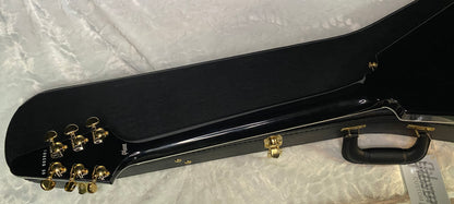 NEW! Gibson Custom Shop Flying V Custom - Cobra Black Curly Flame Top - Authorized Dealer - Ultra RARE! 7.1 lbs - G07006