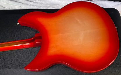 NEW! Rickenbacker 330 Fire Glo FG Fireglo - Semi Hollow Electric Guitar - Authorized Dealer - 7.4 lbs - G07727