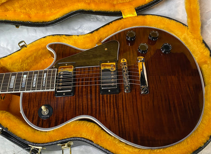 NEW! Gibson Dealer Select Custom Shop Les Paul Custom - Hand Picked AAA Figured Flame Top - Root Beer / Walnut Finish - Authorized Dealer - 8.6 lbs - G07009