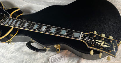 NEW! Gibson Custom Shop Historic 3-Pickup '57 Les Paul Custom Black Beauty - Left Handed - Ebony VOS - Authorized Dealer - 9.9lbs - G06338