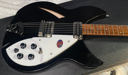 NEW! Rickenbacker 330 Jet Glo JG Jetglo - Semi Hollow Electric Guitar - Authorized Dealer - 7.5 lbs - G07735