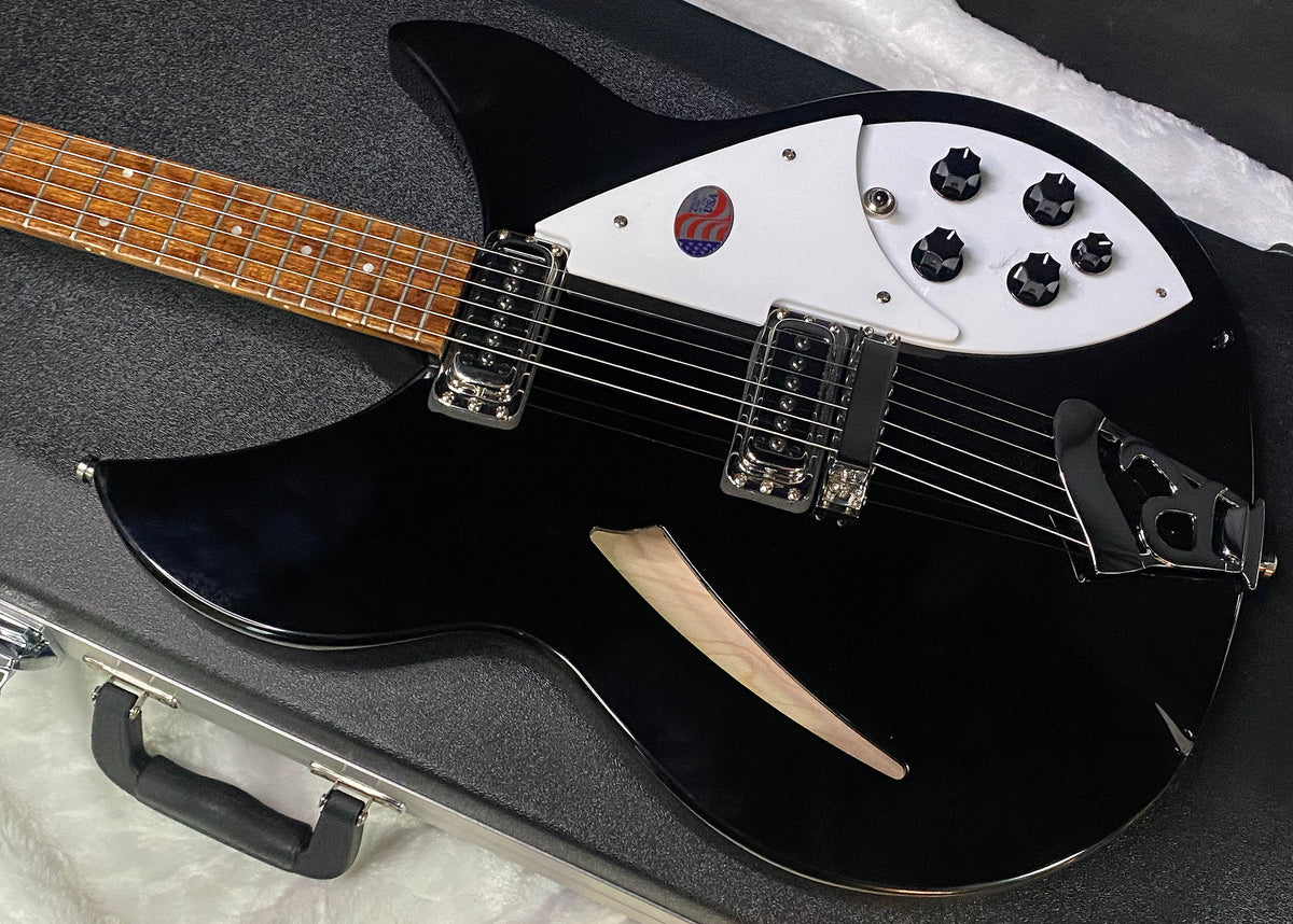 NEW! Rickenbacker 330 Jet Glo JG Jetglo - Semi Hollow Electric Guitar - Authorized Dealer - 7.5 lbs - G07735