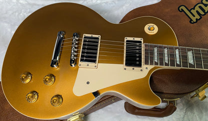 NEW ! Gibson Les Paul 50's Standard Gold Top - Authorized Dealer - 9 lbs - G06332