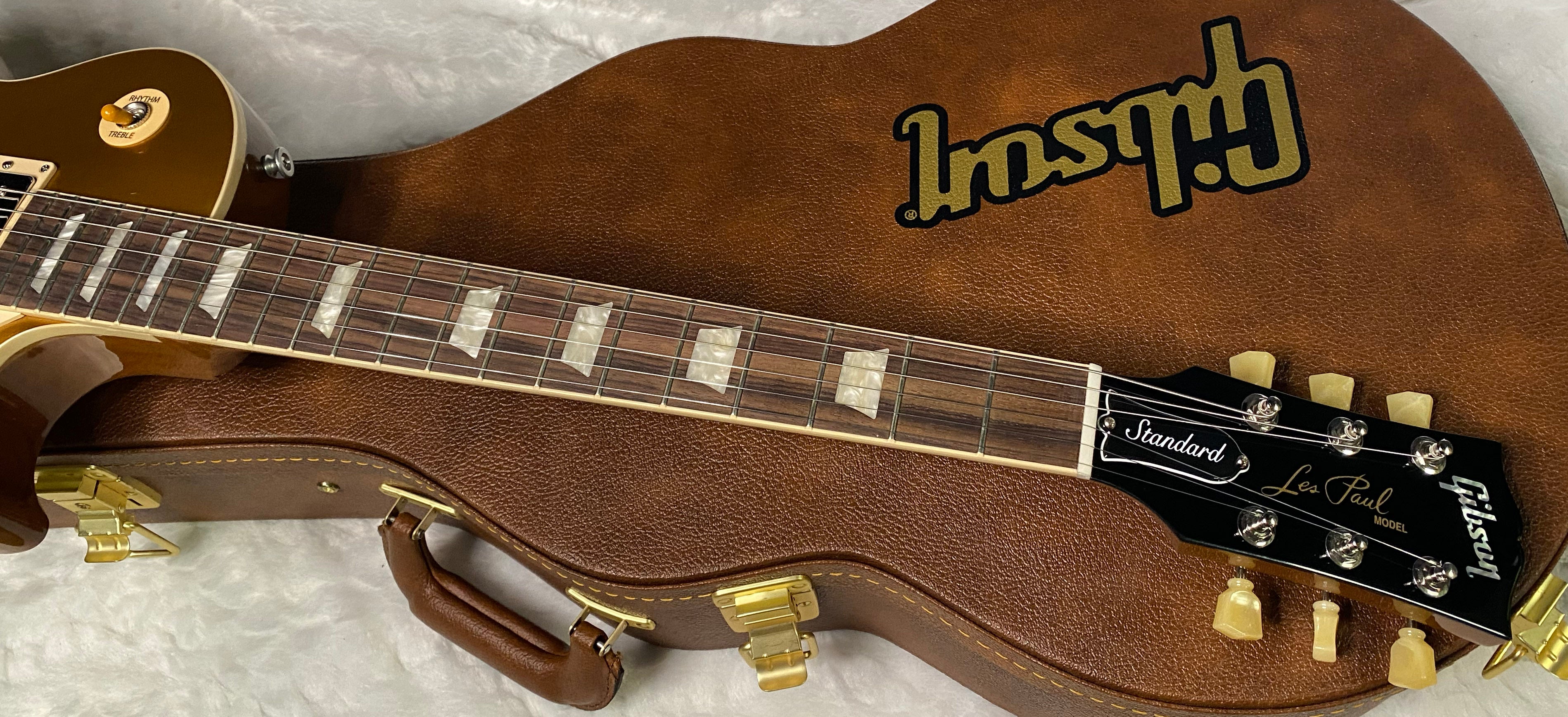 NEW ! Gibson Les Paul 50's Standard Gold Top - Authorized Dealer - 9 lbs - G06332