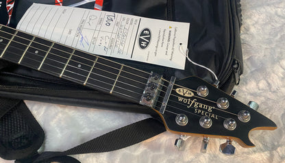 NEW ! EVH  Limited Edition Wolfgang Special Striped Series, Ebony Fingerboard, Distressed Ivory - 7lbs - Authorized Dealer - G07649