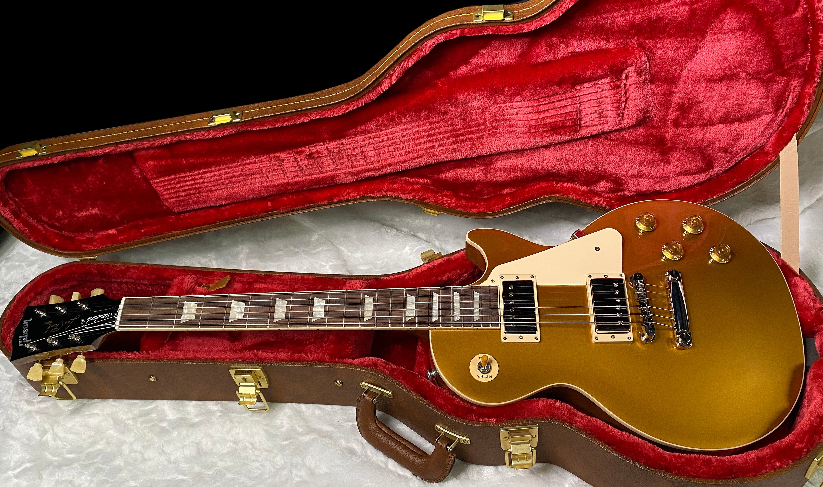NEW ! Gibson Les Paul 50's Standard Gold Top - Authorized Dealer - 9 lbs - G06332