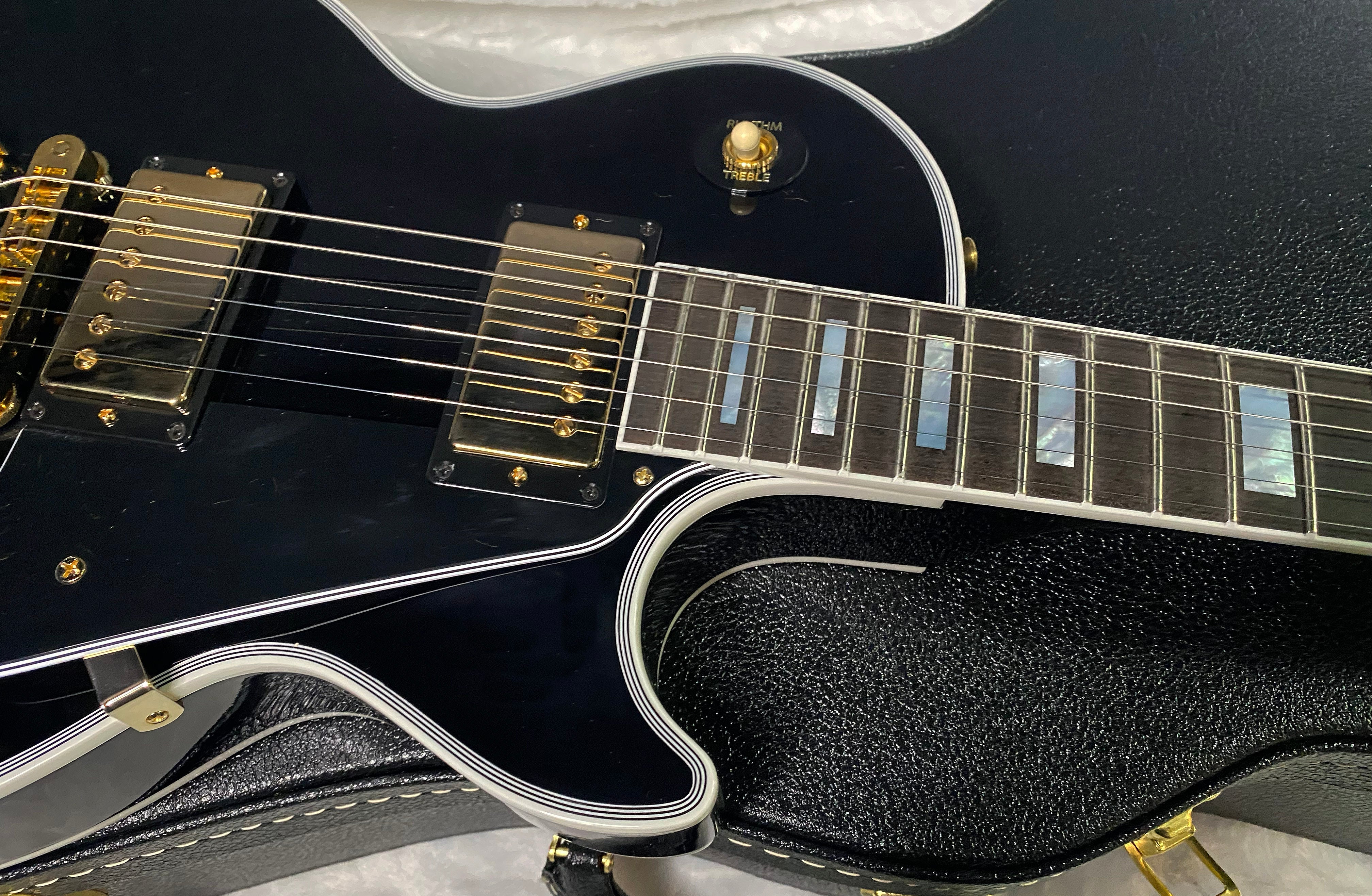 NEW! Gibson Custom Shop Les Paul Custom - Ebony Fingerboard - Authorized Dealer - 11 lbs of TONE! - G06337
