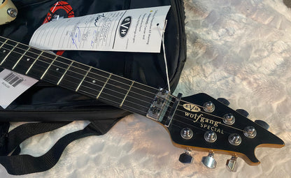 NEW ! EVH  Limited Edition Wolfgang Special Striped Series, Ebony Fingerboard, Distressed Ivory - 7lbs - Authorized Dealer - G07652