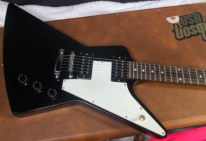 2010 Gibson USA Explorer - Ebony Finish - Authorized Dealer - Only 8lbs - Original Gibson USA Hardshell Case