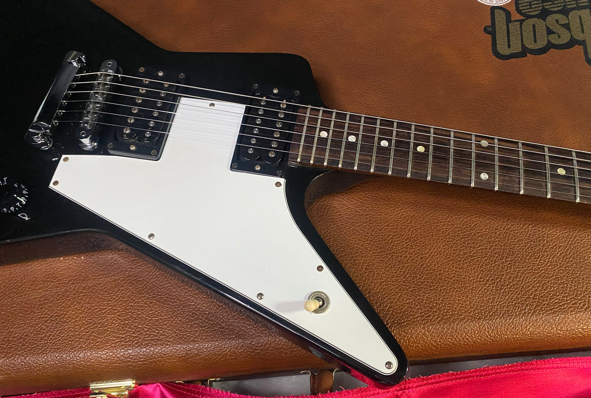 2010 Gibson USA Explorer - Ebony Finish - Authorized Dealer - Only 8lbs - Original Gibson USA Hardshell Case