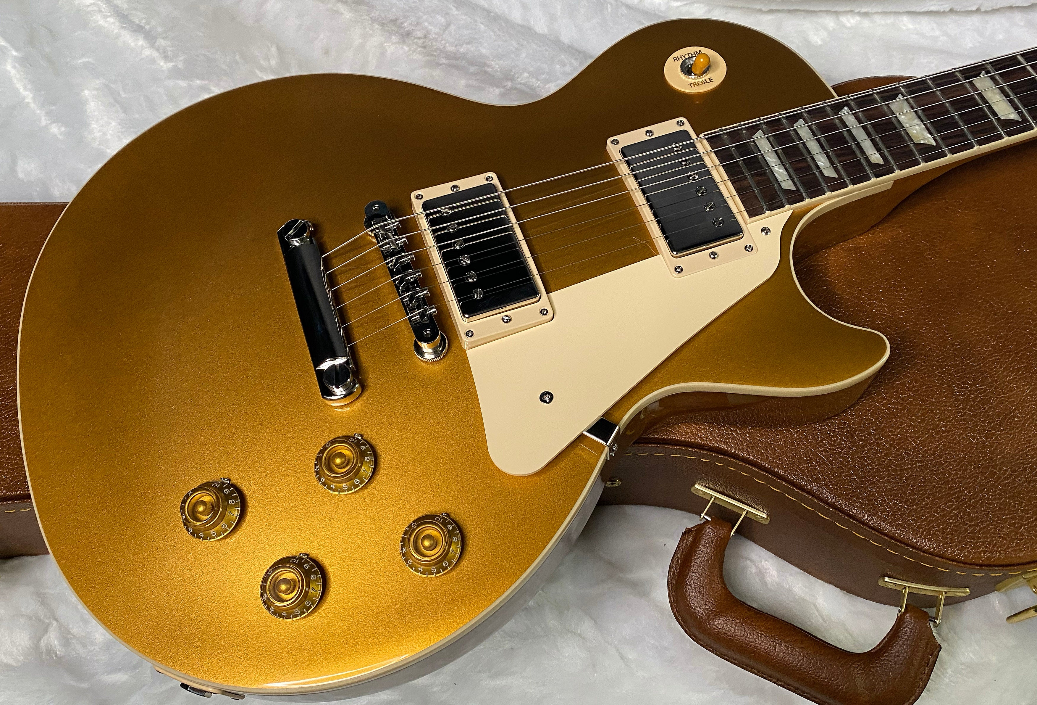 NEW ! Gibson Les Paul 50's Standard Gold Top - Authorized Dealer - 9.7 lbs - G06340