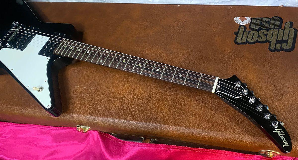 2010 Gibson USA Explorer - Ebony Finish - Authorized Dealer - Only 8lbs - Original Gibson USA Hardshell Case