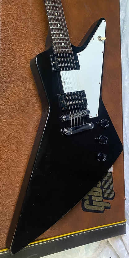 2010 Gibson USA Explorer - Ebony Finish - Authorized Dealer - Only 8lbs - Original Gibson USA Hardshell Case