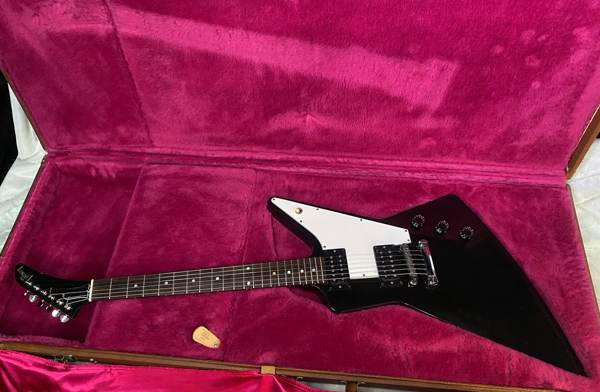 2010 Gibson USA Explorer - Ebony Finish - Authorized Dealer - Only 8lbs - Original Gibson USA Hardshell Case