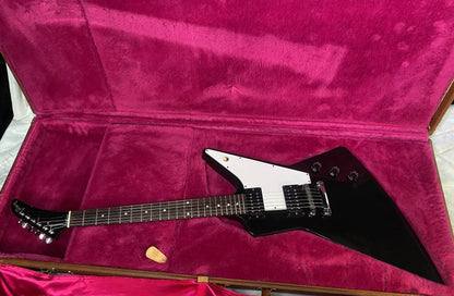 2010 Gibson USA Explorer - Ebony Finish - Authorized Dealer - Only 8lbs - Original Gibson USA Hardshell Case