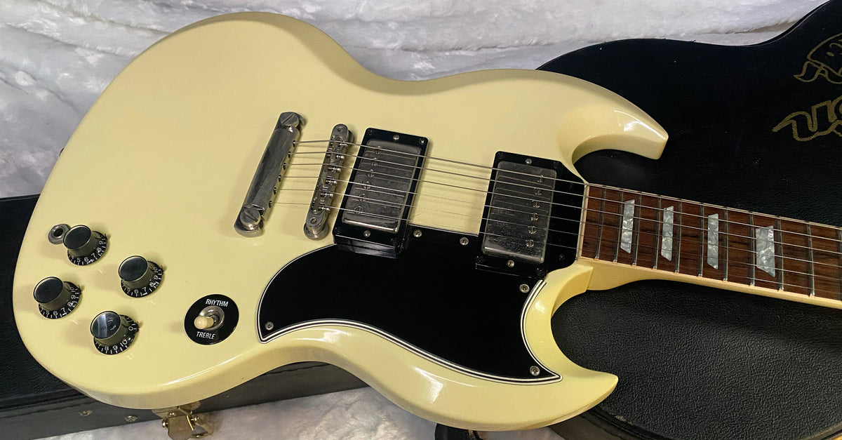 2004 Gibson SG 1961 Authentic Reissue - Classic White - Original Gibson Custom Shop Case - COA - Authorized Dealer - 7.7lbs