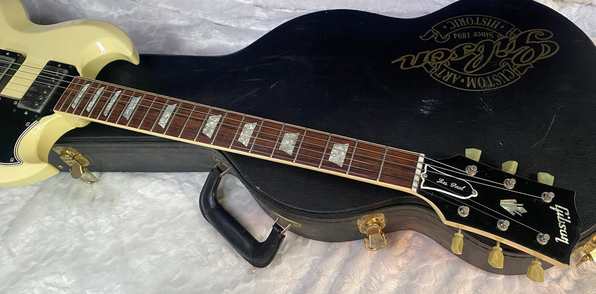 2004 Gibson SG 1961 Authentic Reissue - Classic White - Original Gibson Custom Shop Case - COA - Authorized Dealer - 7.7lbs