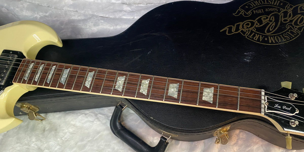 2004 Gibson SG 1961 Authentic Reissue - Classic White - Original Gibson Custom Shop Case - COA - Authorized Dealer - 7.7lbs