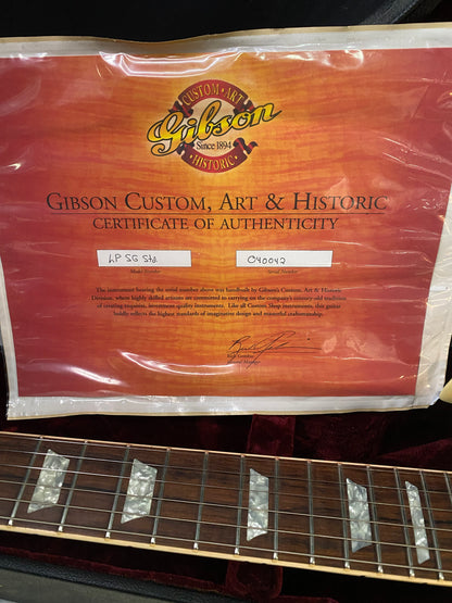 2004 Gibson SG 1961 Authentic Reissue - Classic White - Original Gibson Custom Shop Case - COA - Authorized Dealer - 7.7lbs