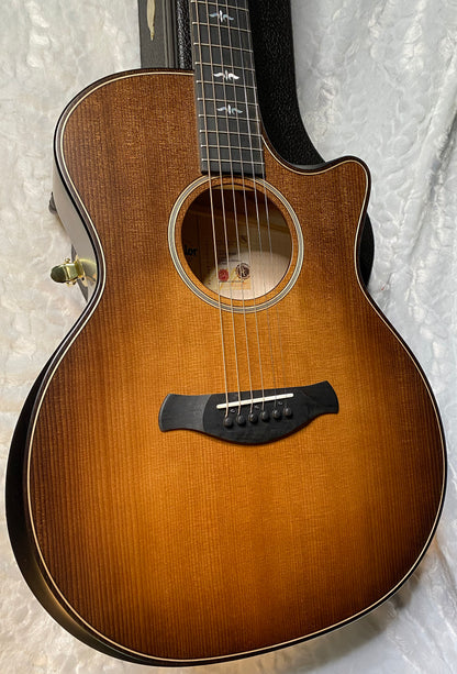 NEW! Taylor Builder's Edition 614ce - Acoustic Electric Guitar - Wild Honey Burst - 4.7 lbs - Authorized Dealer - G05574