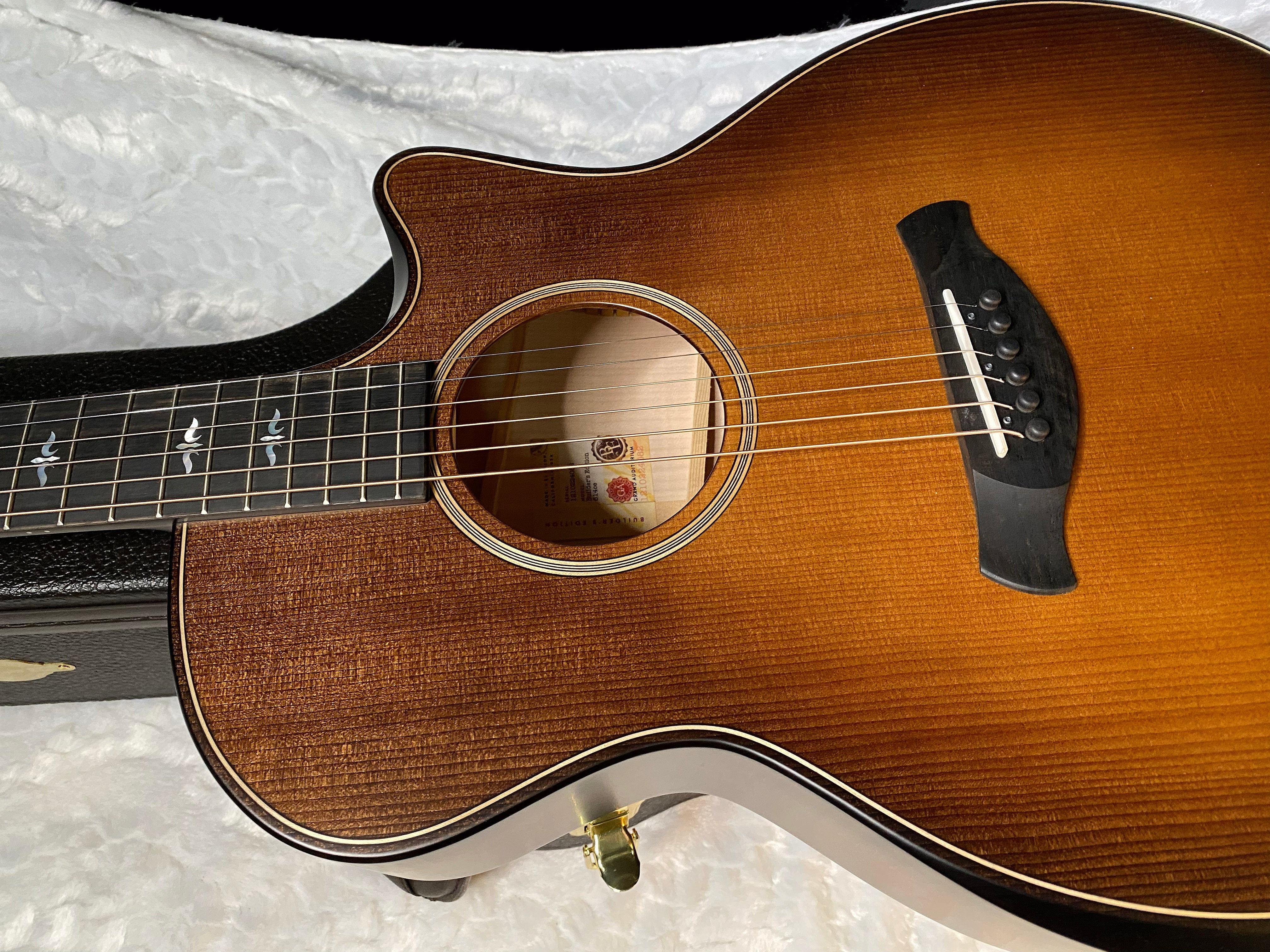 NEW! Taylor Builder's Edition 614ce - Acoustic Electric Guitar - Wild Honey Burst - 4.7 lbs - Authorized Dealer - G05574