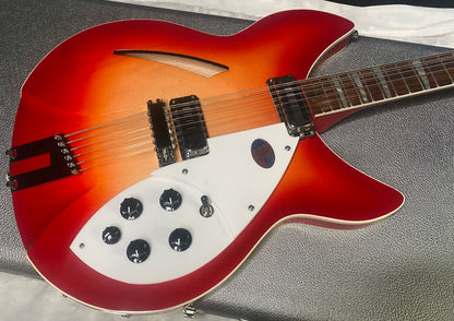 NEW! Rickenbacker 360/12C63 C Series 12-String Electric Guitar Fire Glo - Authorized Dealer - In-Stock! 7.65 lbs - G07746