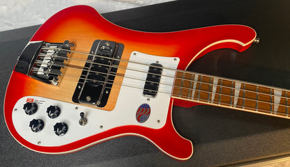 NEW! Rickenbacker 4003 Fire Glo FG - 4-String Bass - Authorized Dealer - 9.75 lbs - G07027