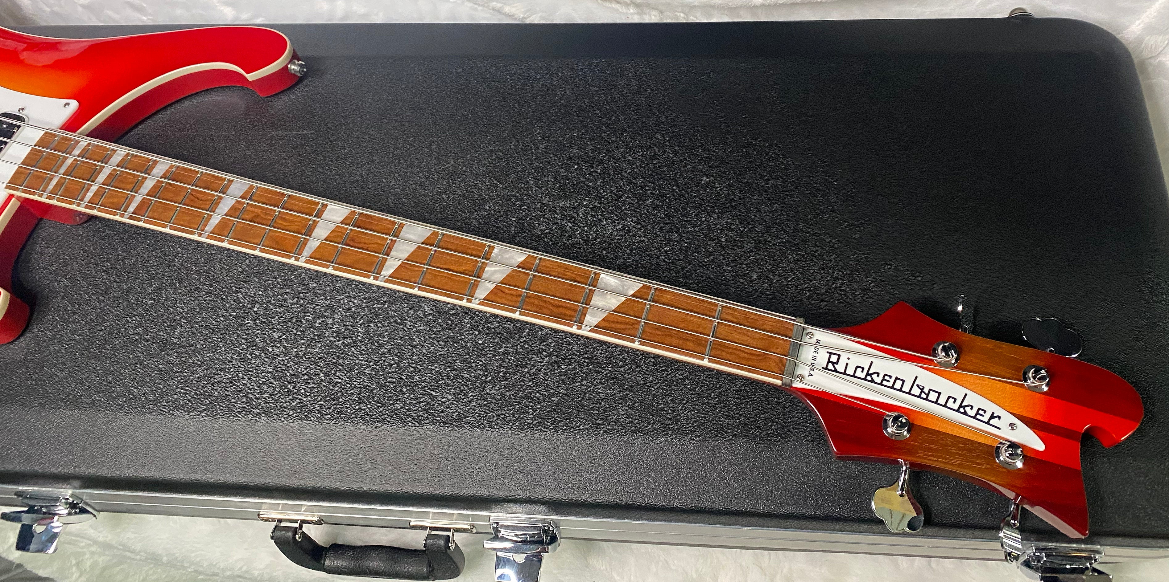 NEW! Rickenbacker 4003 Fire Glo FG - 4-String Bass - Authorized Dealer - 9.75 lbs - G07027