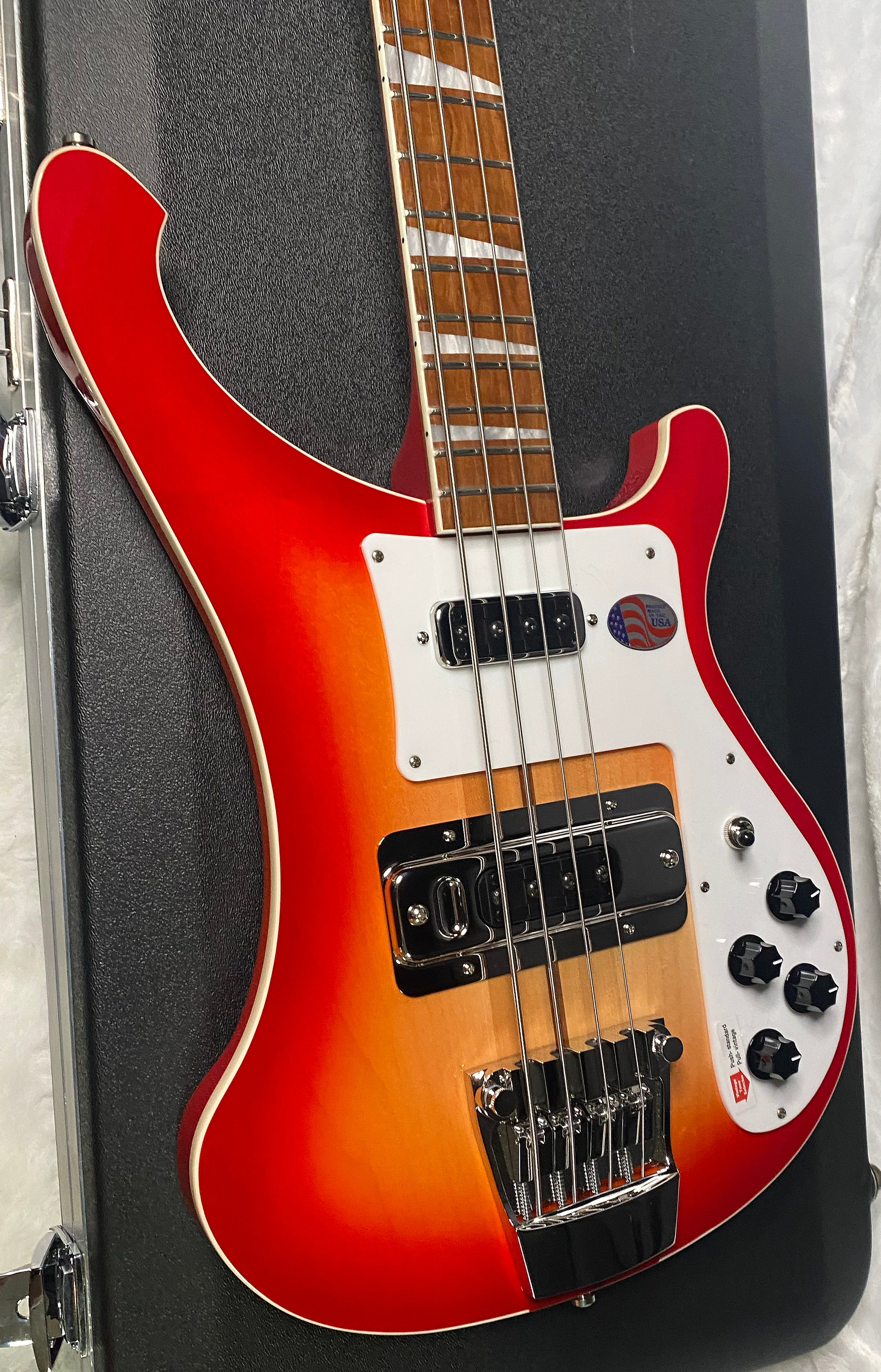 NEW! Rickenbacker 4003 Fire Glo FG - 4-String Bass - Authorized Dealer - 9.75 lbs - G07027