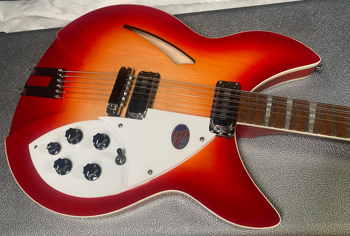 NEW! Rickenbacker 360/12C63 C Series 12-String Electric Guitar Fire Glo - Authorized Dealer - In-Stock! 7.6 lbs - G07744