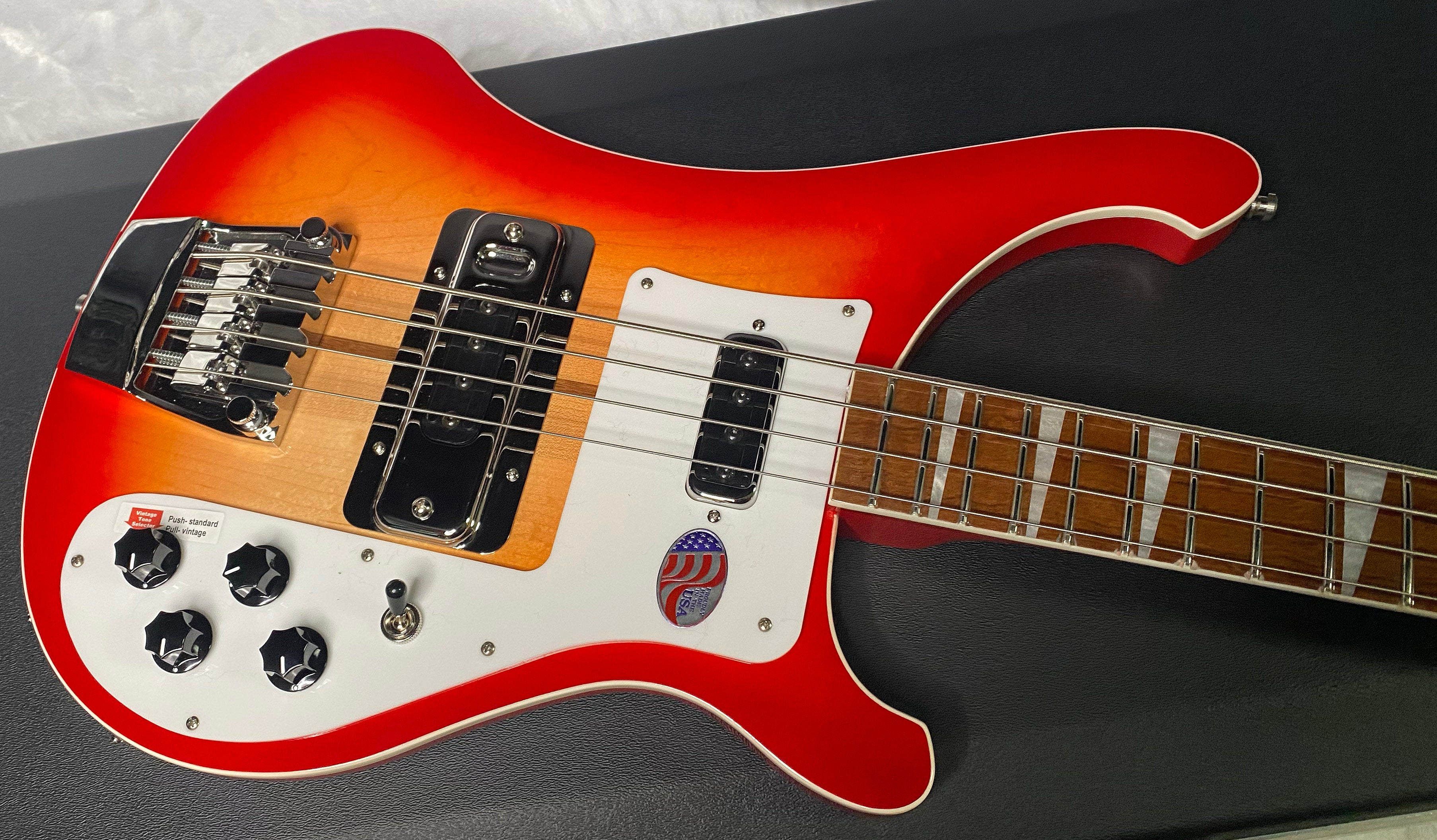 NEW! Rickenbacker 4003 Fire Glo FG - 4-String Bass - Authorized Dealer - 9.75 lbs - G07026
