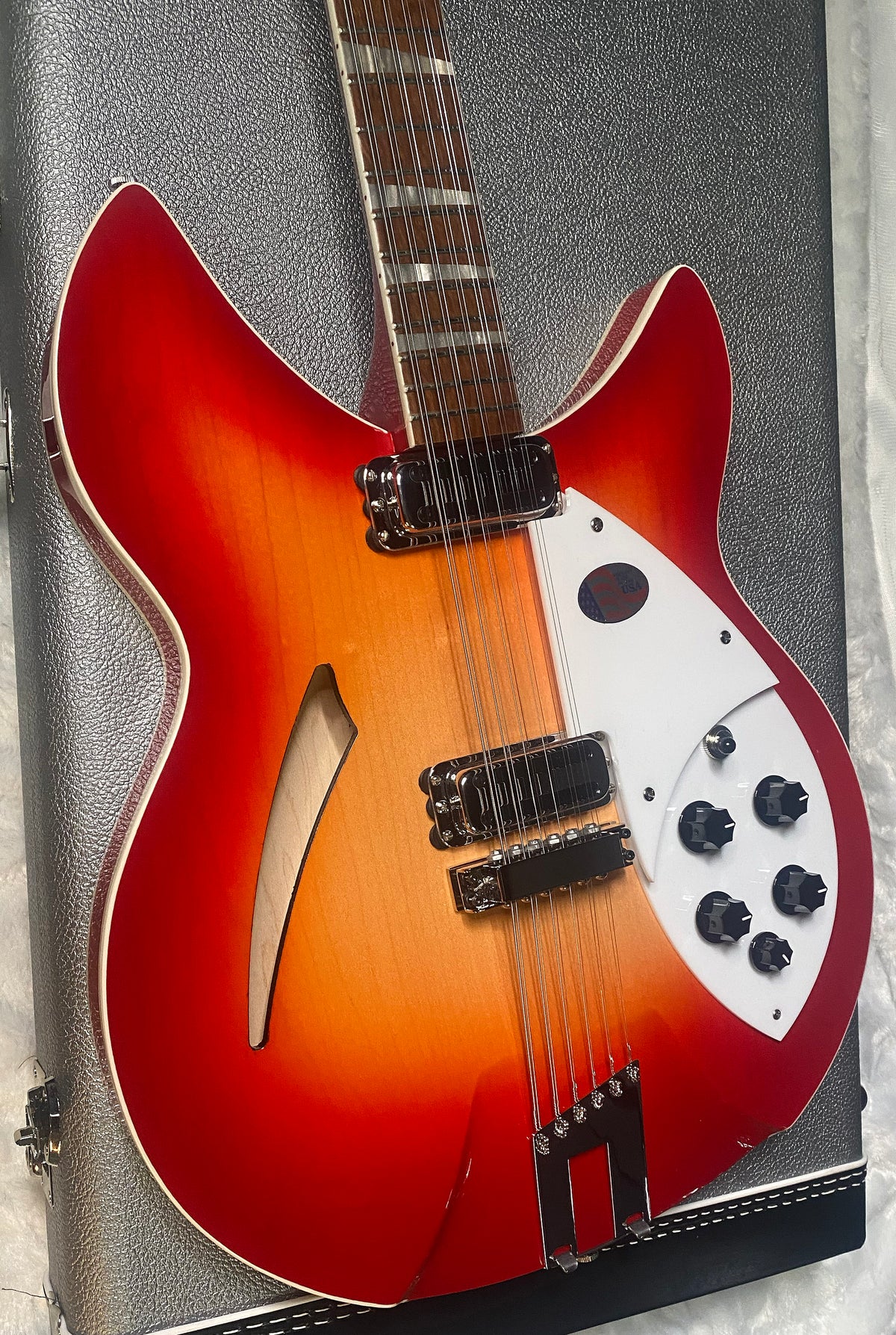 NEW! Rickenbacker 360/12C63 C Series 12-String Electric Guitar Fire Glo - Authorized Dealer - In-Stock! 7.6 lbs - G07744