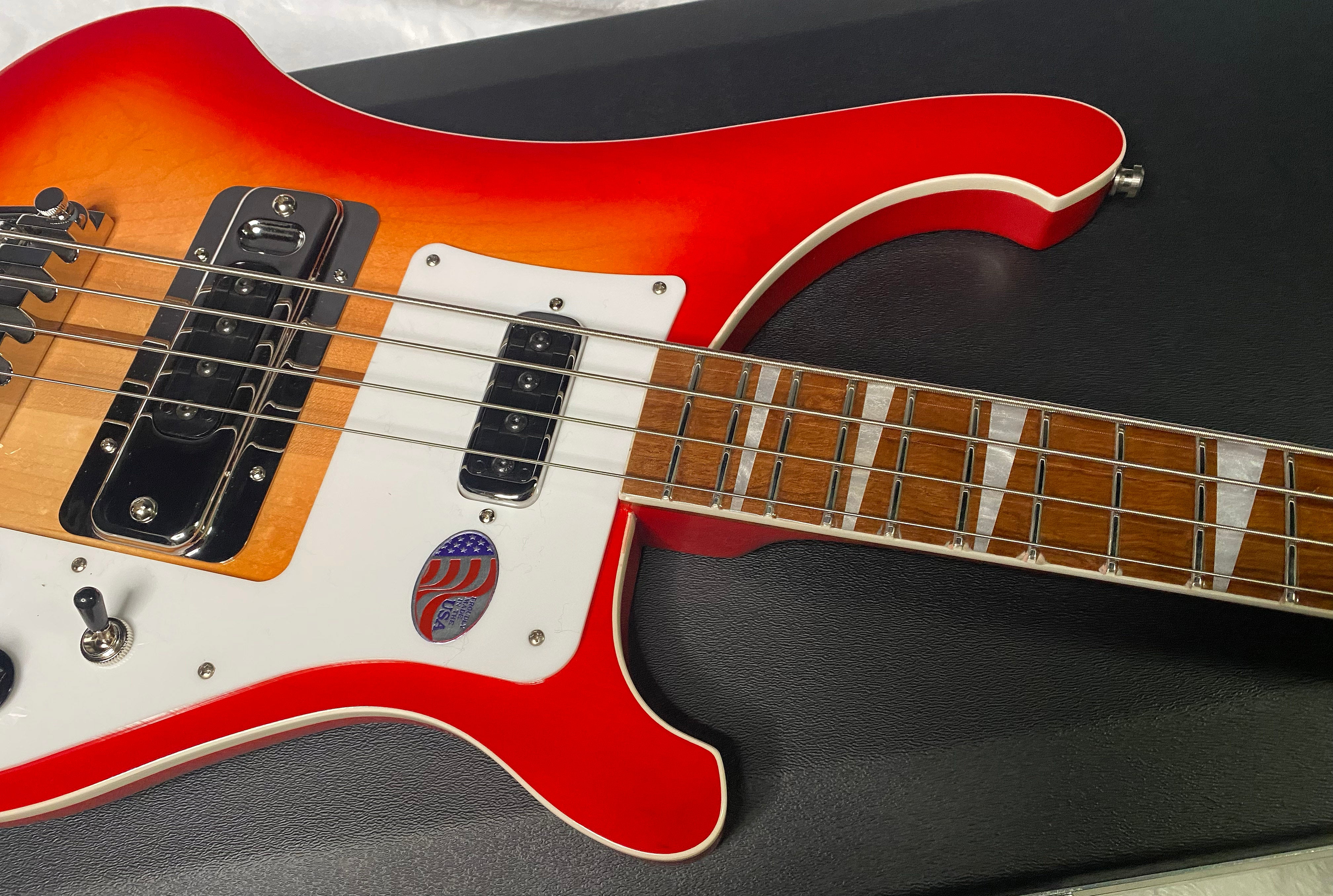 NEW! Rickenbacker 4003 Fire Glo FG - 4-String Bass - Authorized Dealer - 9.75 lbs - G07026