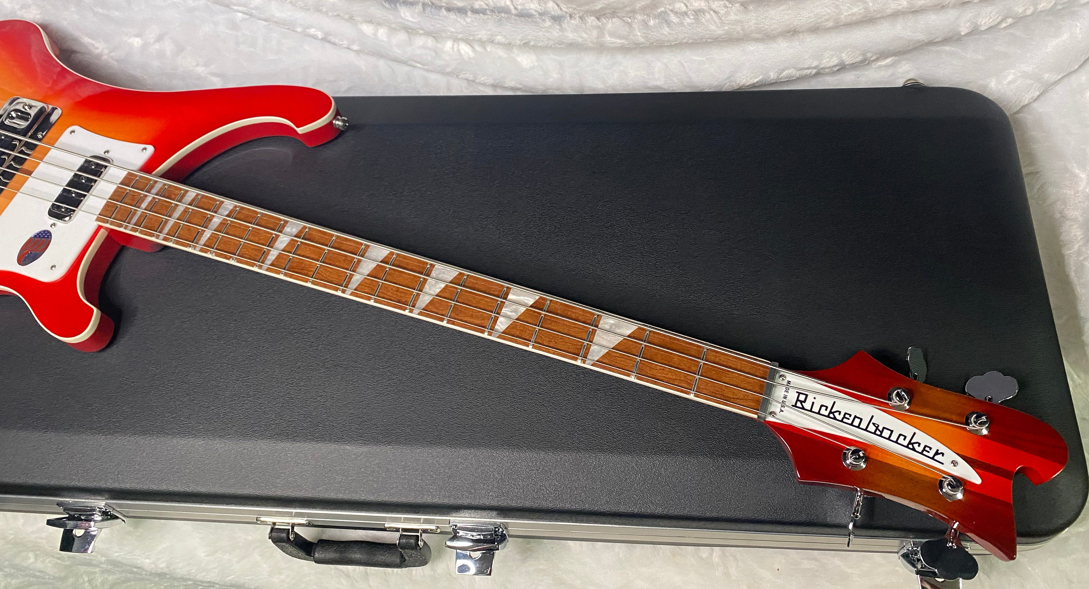 NEW! Rickenbacker 4003 Fire Glo FG - 4-String Bass - Authorized Dealer - 9.75 lbs - G07026