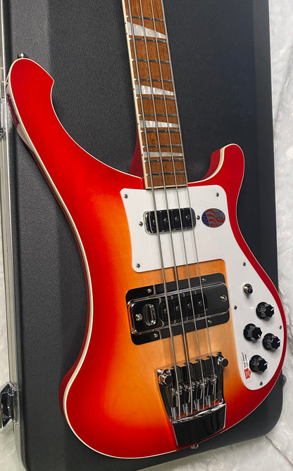 NEW! Rickenbacker 4003 Fire Glo FG - 4-String Bass - Authorized Dealer - 9.75 lbs - G07026