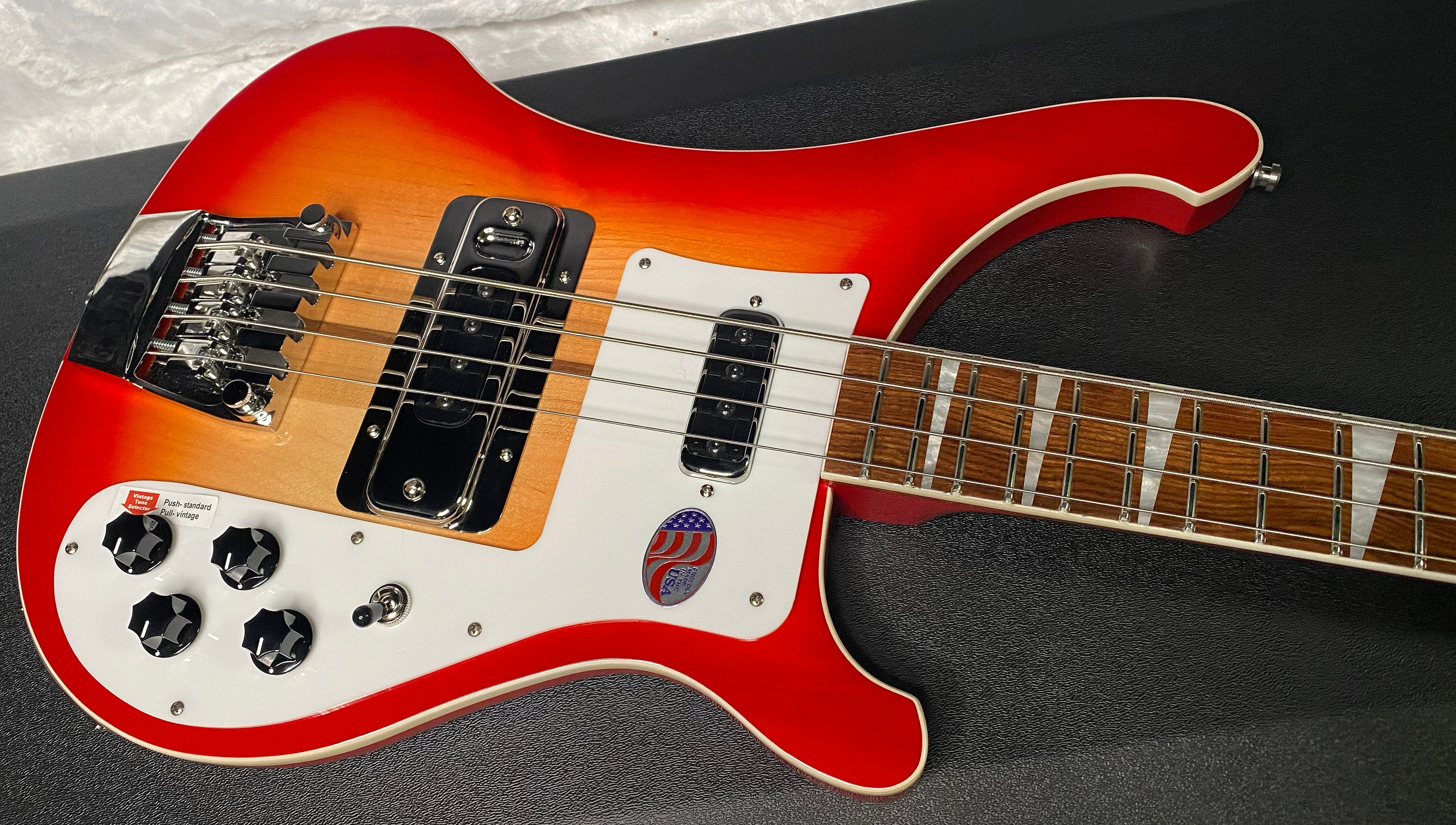 NEW! Rickenbacker 4003 Fire Glo FG - 4-String Bass - Authorized Dealer - 9.35 lbs - G07025