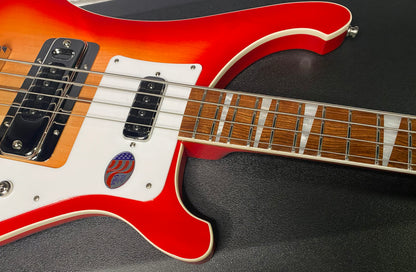 NEW! Rickenbacker 4003 Fire Glo FG - 4-String Bass - Authorized Dealer - 9.35 lbs - G07025