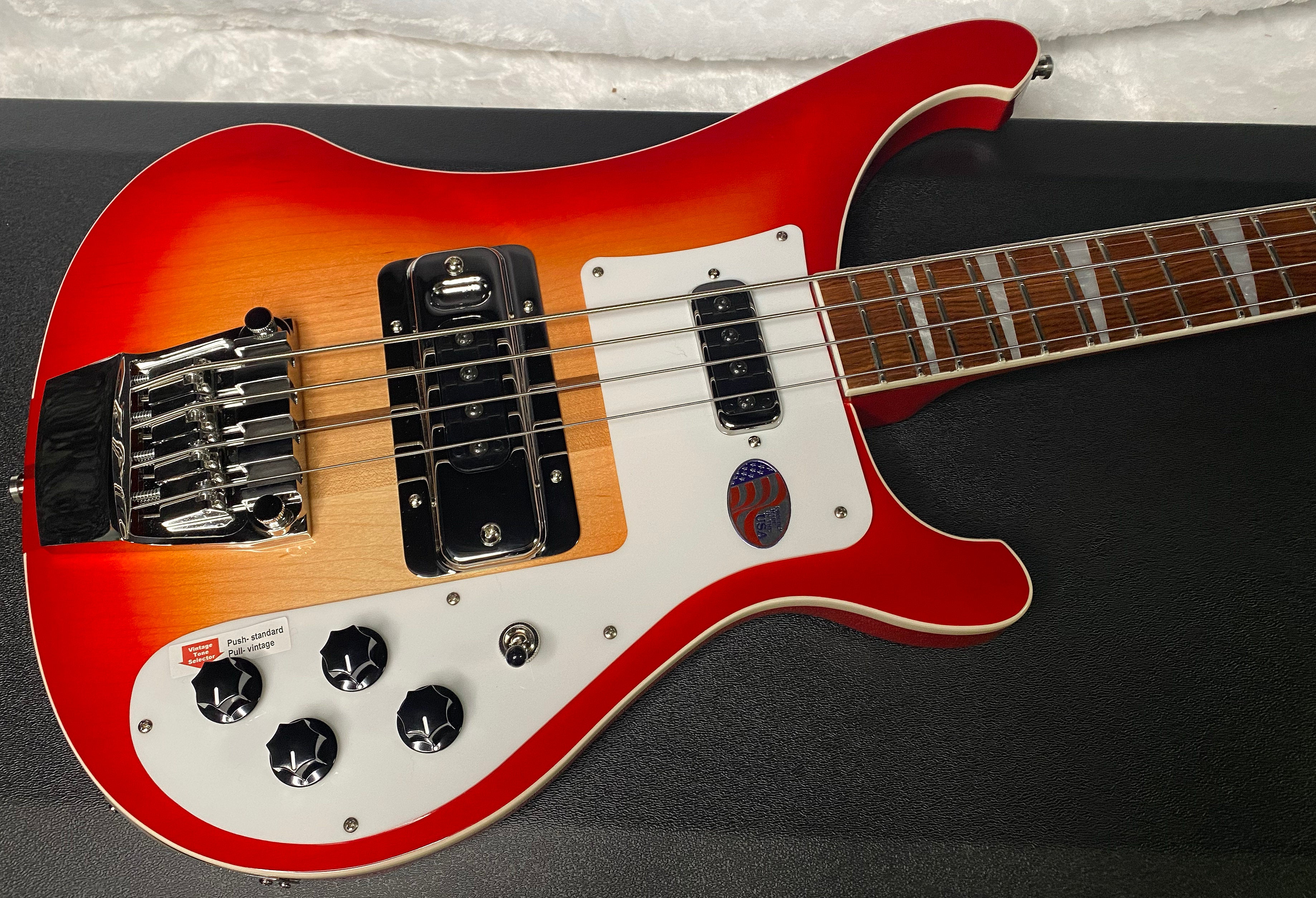 NEW! Rickenbacker 4003 Fire Glo FG - 4-String Bass - Authorized Dealer - 9.35 lbs - G07025
