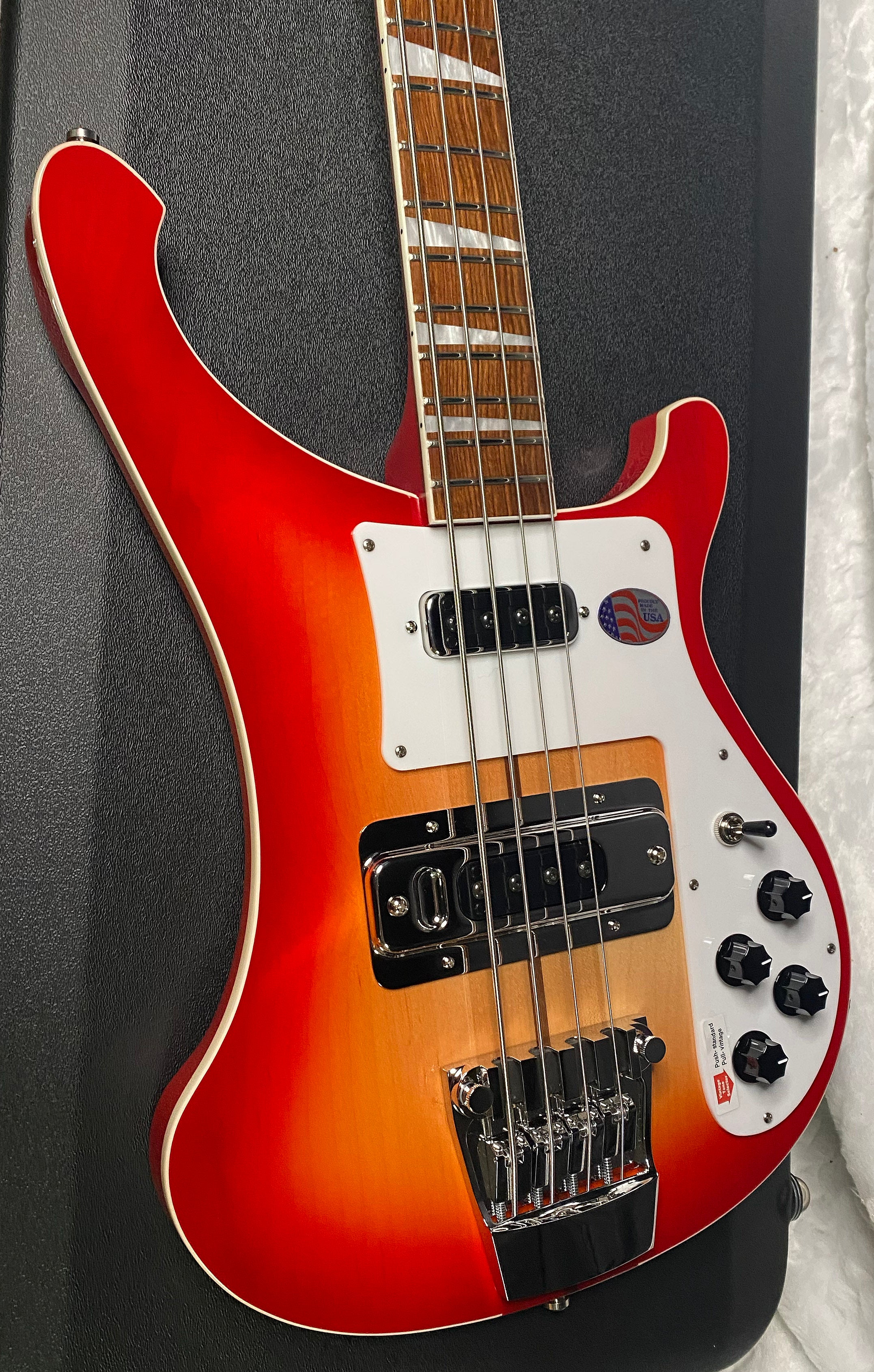 NEW! Rickenbacker 4003 Fire Glo FG - 4-String Bass - Authorized Dealer - 9.35 lbs - G07025