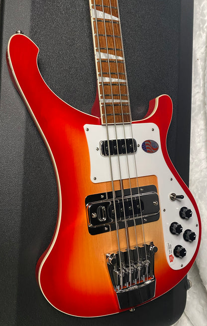 NEW! Rickenbacker 4003 Fire Glo FG - 4-String Bass - Authorized Dealer - 9.35 lbs - G07025