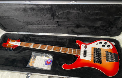 NEW! Rickenbacker 4003 Fire Glo FG - 4-String Bass - Authorized Dealer - 9.35 lbs - G07025