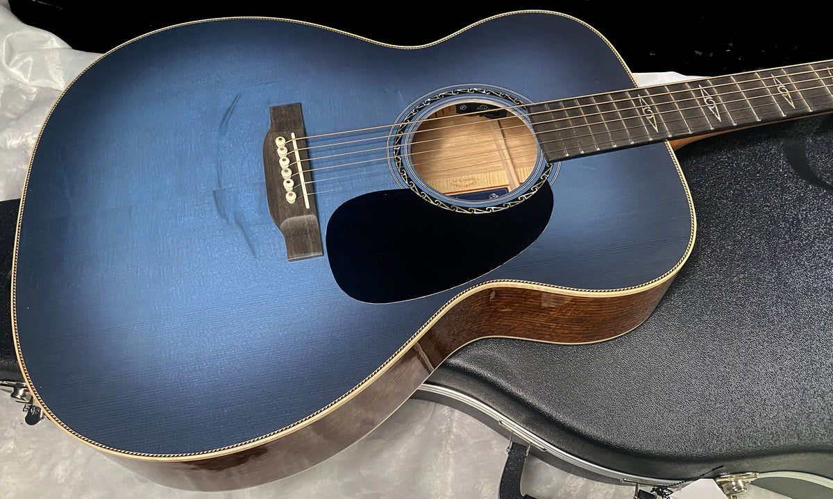 NEW! Martin CEO-11 Acoustic-Electric Guitar - New Horizons Blue Burst - Authorized Dealer - 4.6lbs - G07748