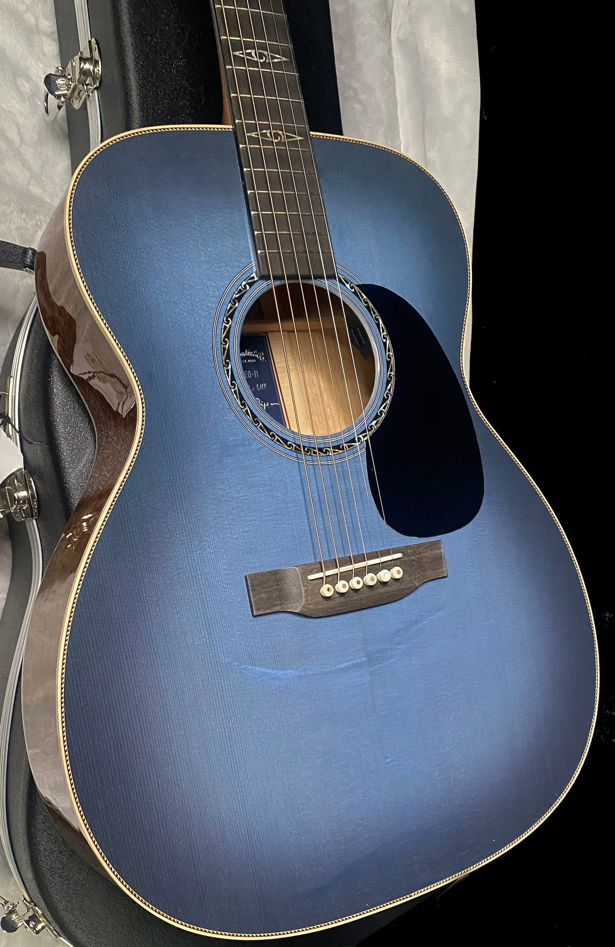 NEW! Martin CEO-11 Acoustic-Electric Guitar - New Horizons Blue Burst - Authorized Dealer - 4.6lbs - G07748