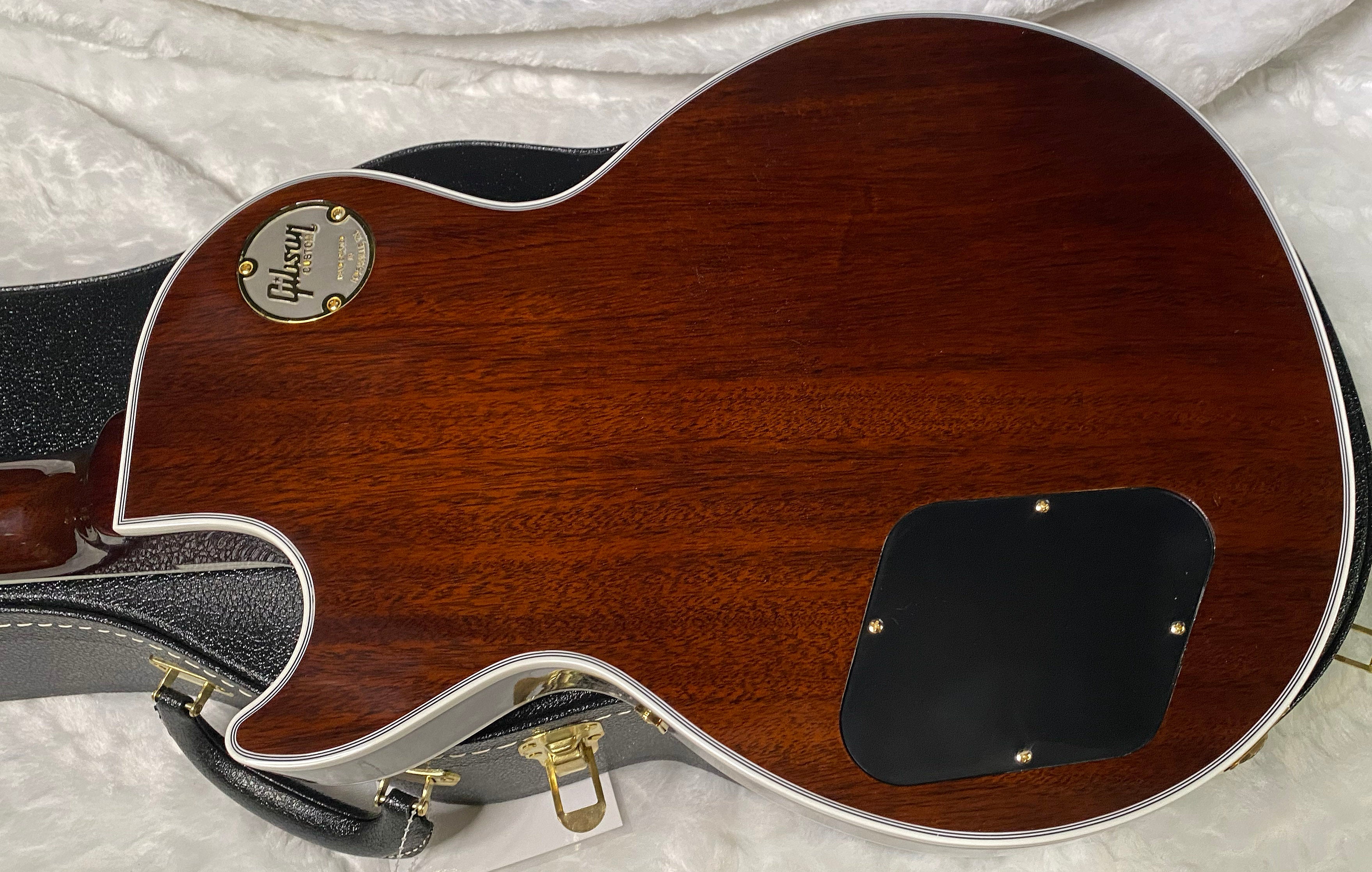 NEW! Gibson Dealer Select Custom Shop Les Paul Custom AAA Figured Flame Top - Green Tiger - Authorized Dealer - WOW! 8.4 lbs - G06343