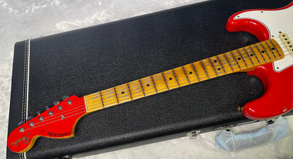 NEW! Fender Custom Shop Special Run '69 Stratocaster Heavy Relic - Handwound P/U's - Aged Ferrari Red - Reverse Headstock - 7.9lbs - Authorized Dealer - One OFF! SUPER RARE! G07043