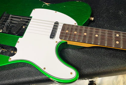 NEW! Fender Custom Shop SR25 Telecaster Pro Relic - Candy Apple Green - Handwound Twisted Tele Pick-Ups - Authorized Dealer - 7.5lbs - G07749