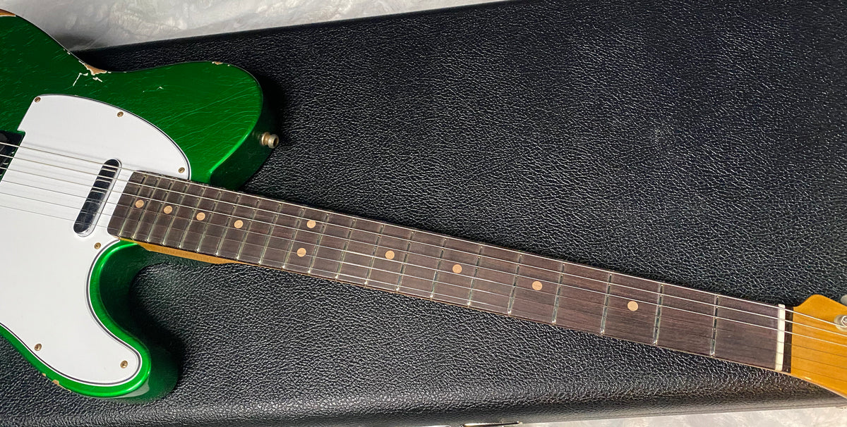 NEW! Fender Custom Shop SR25 Telecaster Pro Relic - Candy Apple Green - Handwound Twisted Tele Pick-Ups - Authorized Dealer - 7.5lbs - G07749