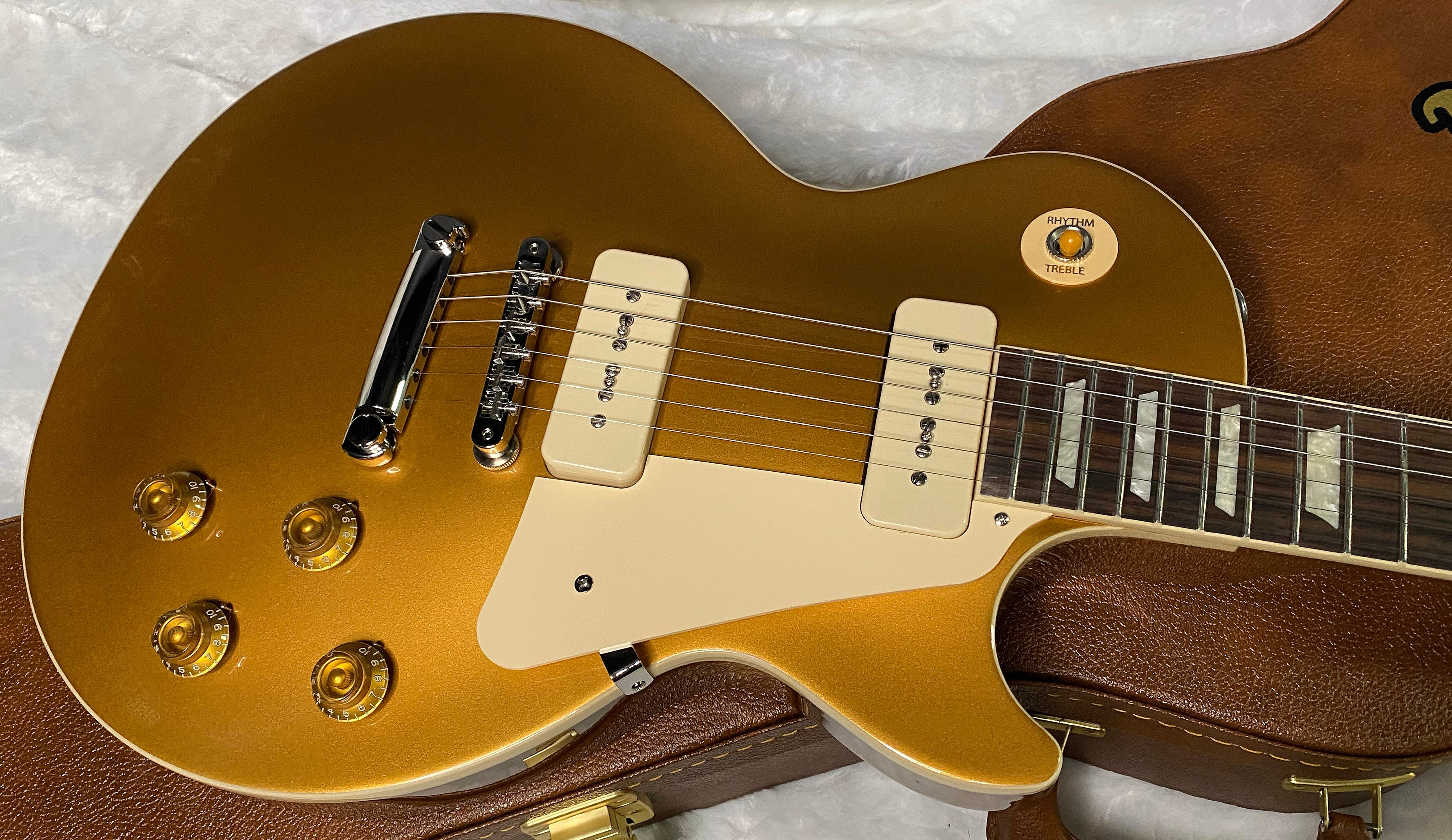 NEW! Gibson Les Paul Standard '50s P-90 - Gold Top - Authorized Dealer - 9.25 lbs - G06342