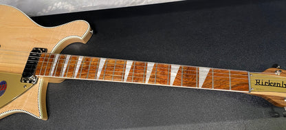 NEW ! Rickenbacker 660 Electric Guitar - Maple Glo - 7.4 lbs - Authorized Dealer - In-Stock! G07750