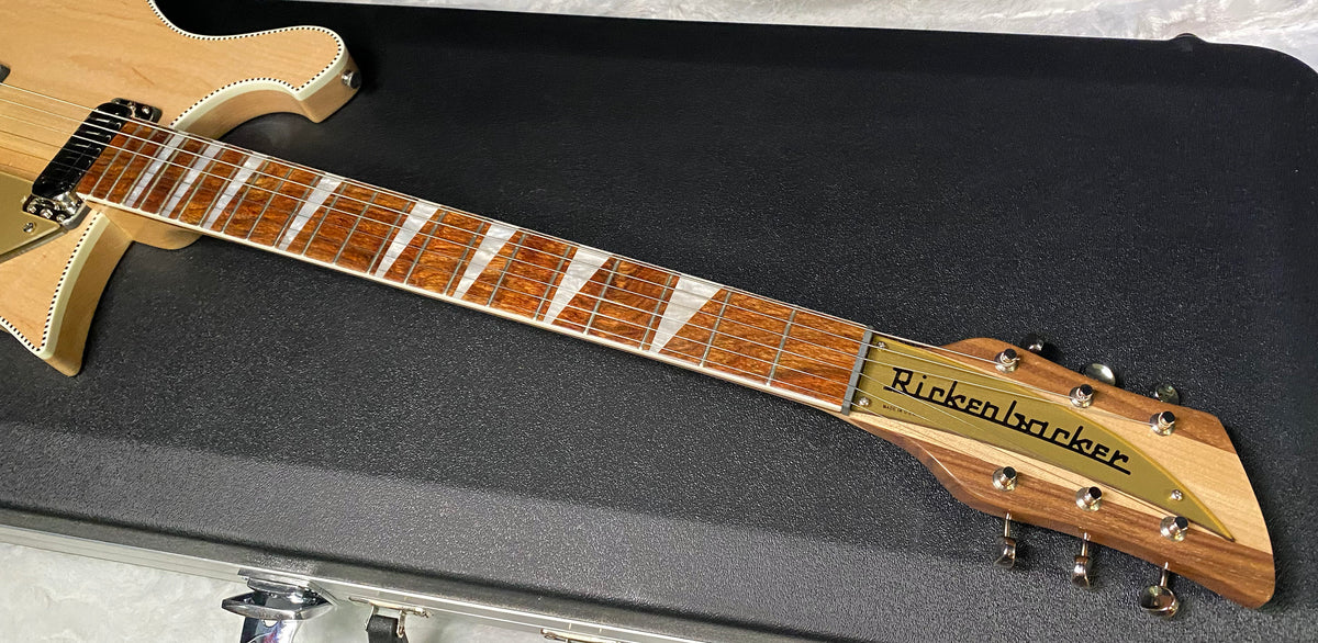 NEW ! Rickenbacker 660 Electric Guitar - Maple Glo - 7.4 lbs - Authorized Dealer - In-Stock! G07750